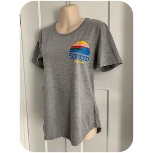 EUC! Heather Gray SOMBRIO Essential Mtb Tee Sz Medium